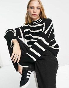 I[ fB[X AE^[ jbgEZ[^[ nClbN Z[^[ Only high neck sweater & white stripe STRIPE XgCv