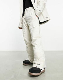 【送料無料】 プロテスト メンズ カジュアルパンツ ボトムス Protest Zucca ski pants in white White