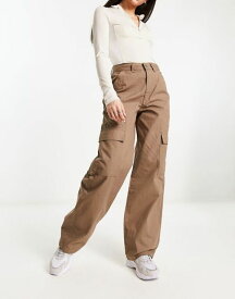 【送料無料】 ドクターデニム レディース カジュアルパンツ ボトムス Dr Denim Donna cargo pants in brown WALNUT