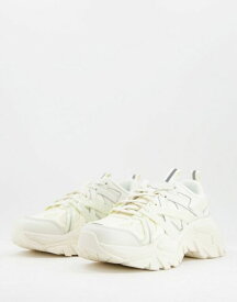 【送料無料】 フィラ レディース スニーカー シューズ Fila interation sneakers in off white ECRU