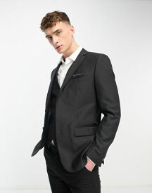 【送料無料】 フレンチコネクション メンズ ジャケット・ブルゾン アウター French Connection suit jacket in charcoal Charcoal