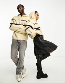 【送料無料】 リクレイム ヴィンテージ レディース ニット・セーター アウター Reclaimed Vintage unisex hooded sweater in stripe multi