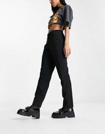 【送料無料】 オンリー レディース カジュアルパンツ ボトムス Only tailored cigarette pants in black Black