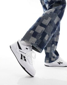 【送料無料】 リーボック メンズ スニーカー シューズ Reebok BB 4000 II sneakers in white with black detail White/black