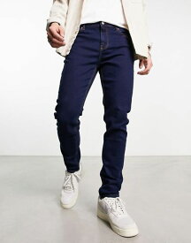 【送料無料】 エイソス メンズ デニムパンツ ジーンズ ボトムス ASOS DESIGN skinny jeans in indigo Indigo