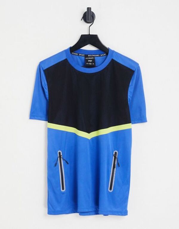 【送料無料】 ボロンガロトレバー メンズ Tシャツ トップス Bolongaro Trevor Sport t-shirt in blue BLUE