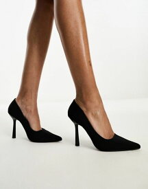 【送料無料】 グラマラス レディース パンプス シューズ Glamorous pointed high heeled pumps in black Black