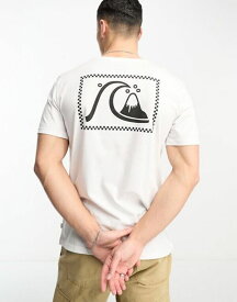 【送料無料】 クイックシルバー メンズ Tシャツ トップス Quiksilver the original T-shirt in white White