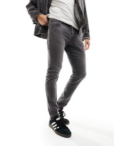 �W���b�N �A���h �W���[���Y �����Y �{�g���X �f�j���p���c �W�[���Y Jack & Jones glenn slim jeans Black Denim �u���b�N