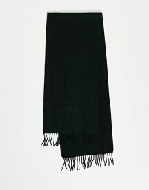 【送料無料】 オンリーアンドサンズ メンズ マフラー・ストール・スカーフ アクセサリー Only & Sons wool mix scarf in black Black