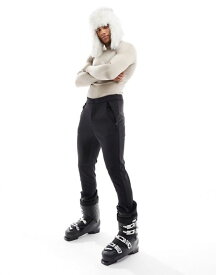 【送料無料】 エイソス メンズ カジュアルパンツ ボトムス ASOS 4505 Ski water repellent ski pants with skinny leg in black Black