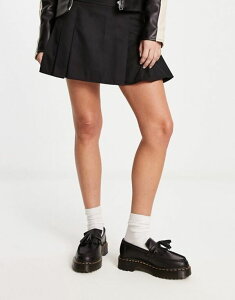yz hN^[}[` fB[X Xb|E[t@[ V[Y Dr Martens Adrian quad flatform loafers in black Black