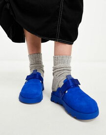 【送料無料】 ソレル レディース サンダル シューズ Sorel Viibe clog shoes in electric blue MID BLUE