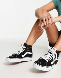 oY fB[X V[Y Xj[J[ Vans SK8-Hi sneakers Black ubN