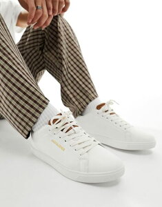 WbN Ah W[Y Y V[Y Xj[J[ U[ tFCNU[ Jack & Jones faux leather sneakers White zCg