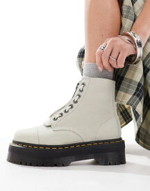 【送料無料】 ドクターマーチン レディース ブーツ・レインブーツ シューズ Dr Martens Sinclair boots in cool gray nubuck Gray