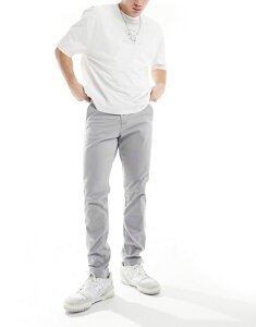 �W���b�N �A���h �W���[���Y �����Y �{�g���X �J�W���A���p���c �X�����t�B�b�g Jack & Jones chino in slim fit ULTIMATE GRAY �O���[