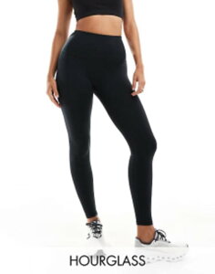 �G�C�\�X ���f�B�[�X �{�g���X ���M���X ASOS 4505 Hourglass Icon bum sculpt gym legging with inner pocket Black �u���b�N