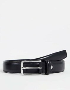 �W���b�N �A���h �W���[���Y �����Y �A�N�Z�T���[ �x���g ���U�[ Jack & Jones premium leather belt Black �u���b�N
