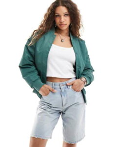 oY fB[X AE^[ WPbgEu] WPbg Vans bennett bomber jacket in dark DARK GREEN O[