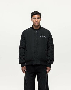 ObhtH[ibVO Y AE^[ WPbgEu] WPbg Good For Nothing oversized bomber jacket Black ubN