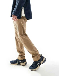�W���b�N �A���h �W���[���Y �����Y �{�g���X �J�W���A���p���c Jack & Jones front pleat tapered loose chino Elmwood �x�[�W��