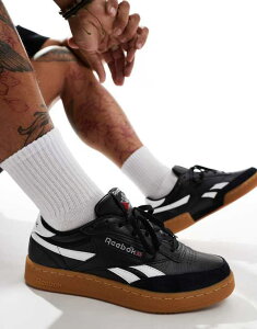 ���[�{�b�N �����Y �V���[�Y �X�j�[�J�[ ���B���e�[�W Reebok club C revenge vintage sneakers Black �u���b�N