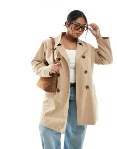 �I�����[�J�[�u ���f�B�[�X �A�E�^�[ �R�[�g ONLY Curve belted short trench coat BEIGE �x�[�W��