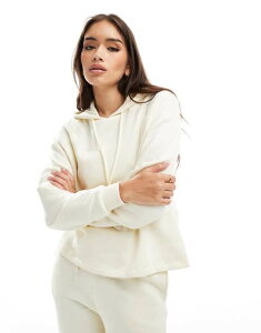 �s�[�V�[�Y ���f�B�[�X �A�E�^�[ �p�[�J�[�E�X�E�F�b�g �p�[�J�[ Pieces sweat hoodie in neutral beige - part of a set BEIGE �x�[�W��