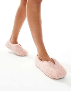 �O���}���X ���f�B�[�X �V���[�Y �T���_�� Glamorous fluffy slippers PINK �s���N