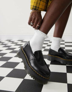 yz hN^[}[` fB[X Xb|E[t@[ V[Y Dr. Martens Penton quad loafers in black Black