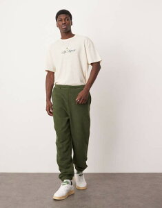 GC\X Y {gX JWApc t[X Kombu green ASOS DESIGN oversized fleece sweatpants in green