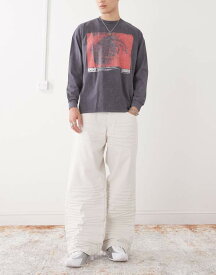 チープマンデー メンズ ボトムス デニムパンツ Cheap Monday Looser baggy jeans in white