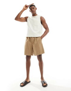 �W���b�N �A���h �W���[���Y �����Y �{�g���X �n�[�t�p���c�E�V���[�c Jack & Jones loose fit cord short Elmwood �x�[�W��