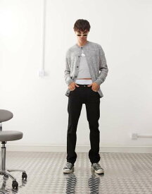 チープマンデー メンズ ボトムス デニムパンツ ストレッチ Cheap Monday Sleeze super stretch skinny jeans in clean black rinse wash RINSE WASH BLACK