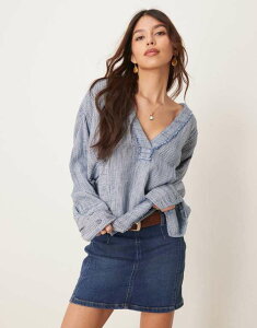 �t���[�s�[�v�� ���f�B�[�X �{�g���X �X�J�[�g �~�j �f�j�� Free People daylight denim mini skirt in helix Helix �f�j��