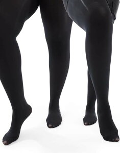 �G�C�\�X ���f�B�[�X �{�g���X ���M���X ASOS Curve ASOS DESIGN Curve 2 pack 60 denier tights in super stretch fit Black �u���b�N