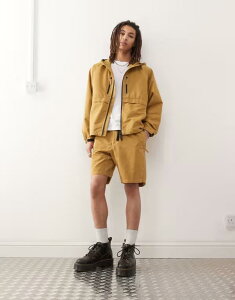 O~` Y AE^[ WPbgEu] t[fbhWPbg WPbg Gramicci Sonora hooded jacket in tan - part of a set Tan ^