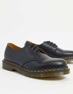 hN^[}[` Y V[Y Xj[J[ Dr Martens original 3-eye shoes Black ubN