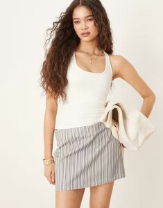 �t���[�s�[�v�� ���f�B�[�X �g�b�v�X �x�X�g Free People clean lines racerback tank top WHITE �z���C�g