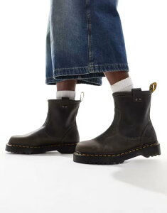 hN^[}[` fB[X V[Y u[cECu[c `FV[u[c `FV[ u[c U[ Dr Martens unisex Anistone lo chelsea boots leather BROWN uE