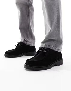 WbN Ah W[Y Y V[Y Xb|E[t@[ XG[h [t@[ Jack & Jones suede loafers Black ubN