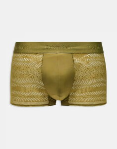 JoNC Y A_[EFA gNX [CY [X Calvin Klein Sculpt lace low rise briefs Chlorophyll O[