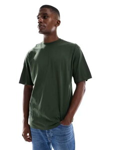 �W���b�N �A���h �W���[���Y �����Y �g�b�v�X T�V���c Jack & Jones oversized T-shirt Duffel Bag �O���[��