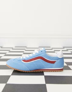 yz oY fB[X Xj[J[ V[Y Vans Super Lowpro sneakers in blue and red LIGHT BLUE