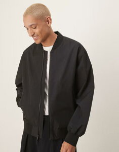 JoNC Y AE^[ WPbgEu] WPbg Calvin Klein Jeans bomber jacket Black ubN