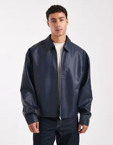 楽天市場】ASOS（カラーネイビー）（コート・ジャケット｜メンズ 
