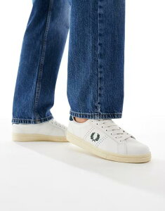 tbhy[ fB[X V[Y Xj[J[ U[ Fred Perry leather sneakers WHITE zCg