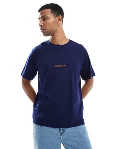�W���b�N �A���h �W���[���Y �����Y �g�b�v�X T�V���c Jack & Jones Originals Studio oversized t-shirt and OCEAN CAVERN �l�C�r�[