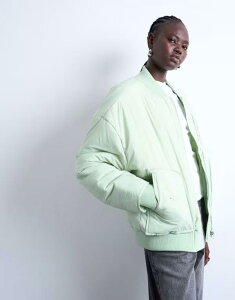 gbvVbv fB[X AE^[ WPbgEu] WPbg Topshop techy bomber jacket in sage Sage Z[W